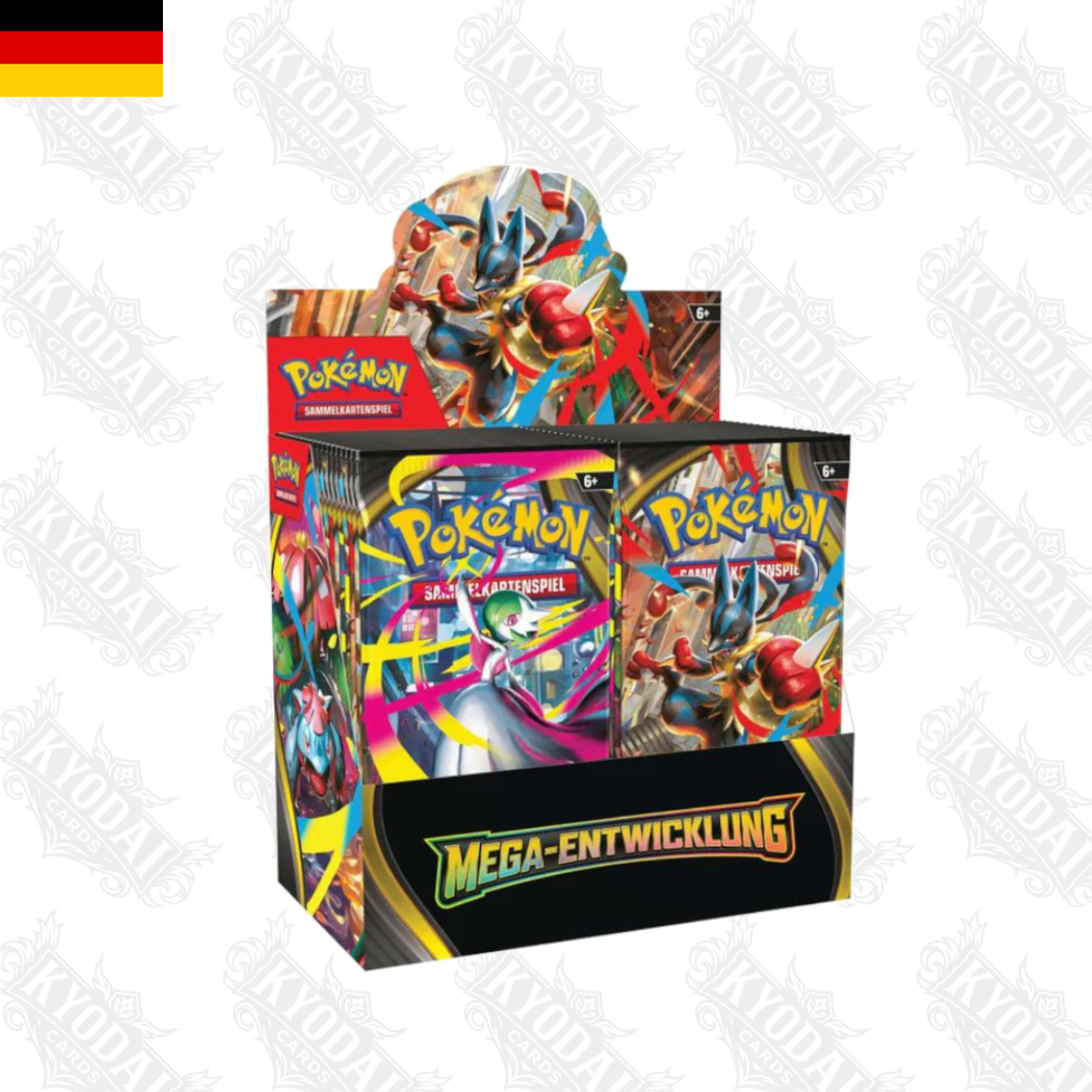 Pokémon Mega Entwicklung 36 Booster Display Deutsch - KyodaiCards