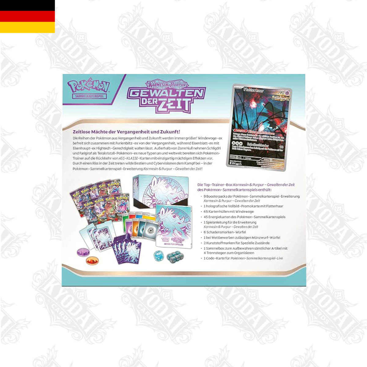 Pokemon Gewaltenderzeit rückseite - Kyodaicards