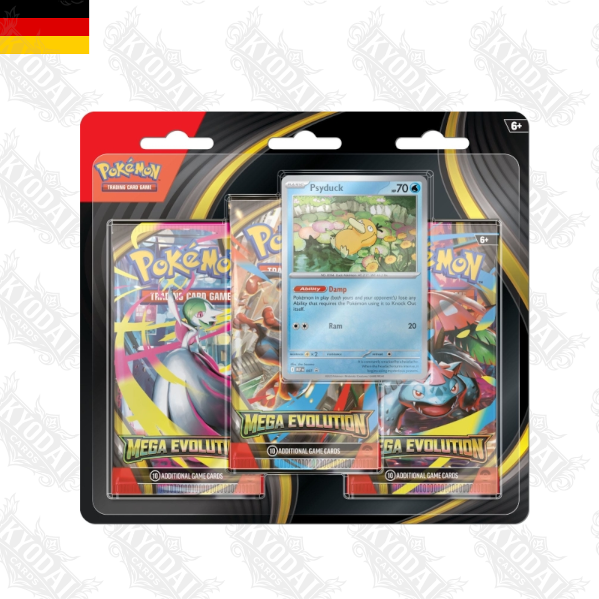 Pokemon Mega Entwicklung 3er Blister Set Deutsch - KyodaiCards