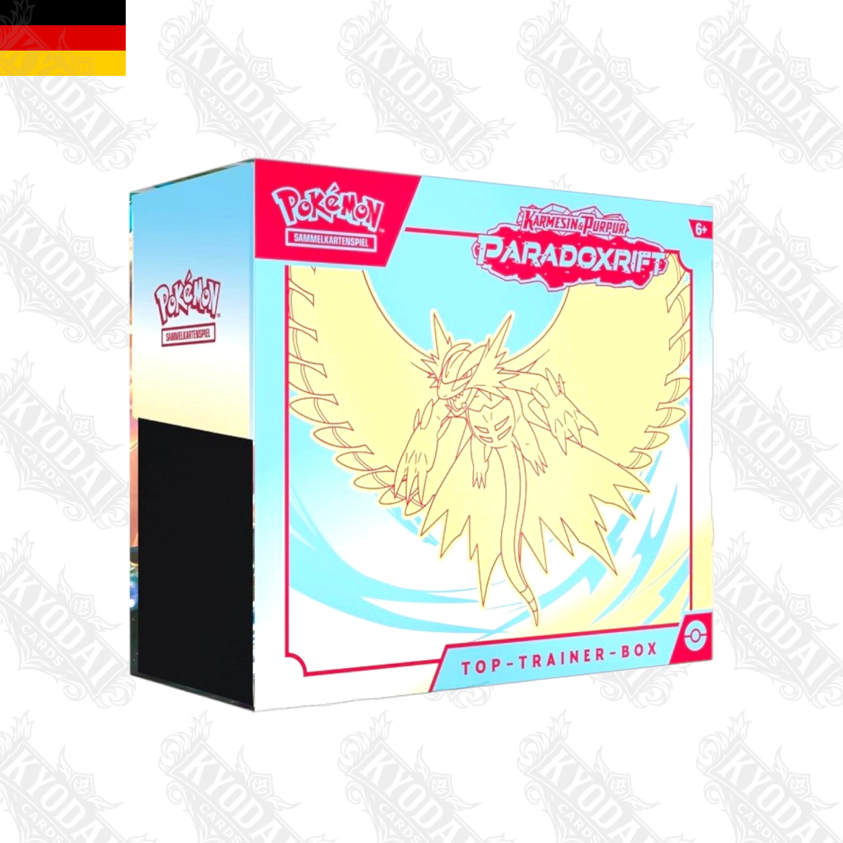 Pokémon Paradoxrift Top-Trainer Box Donnersichel (DE) - Kyodaicards