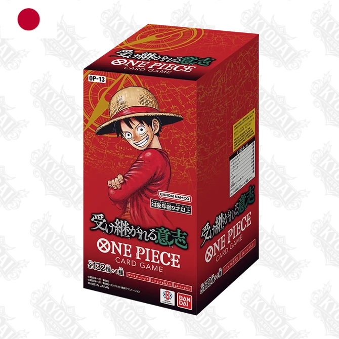 One Piece Card Game - OP13 - Carrying on his Will - Display [🇯🇵]