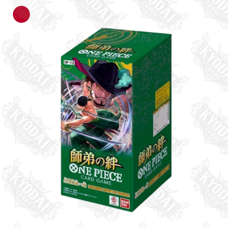 One Piece Card Game - OP12 - Bonds of Master and Disciple - Display [🇯🇵]