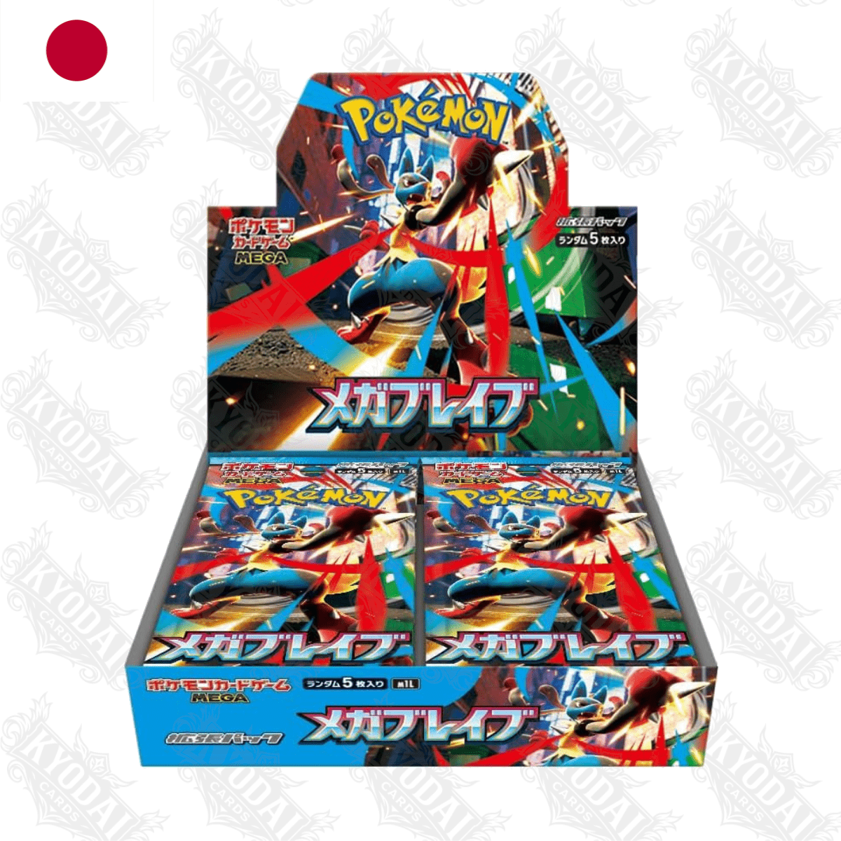 Pokemon - Mega Brave - Display M1L Japanisch - KyodaiCards