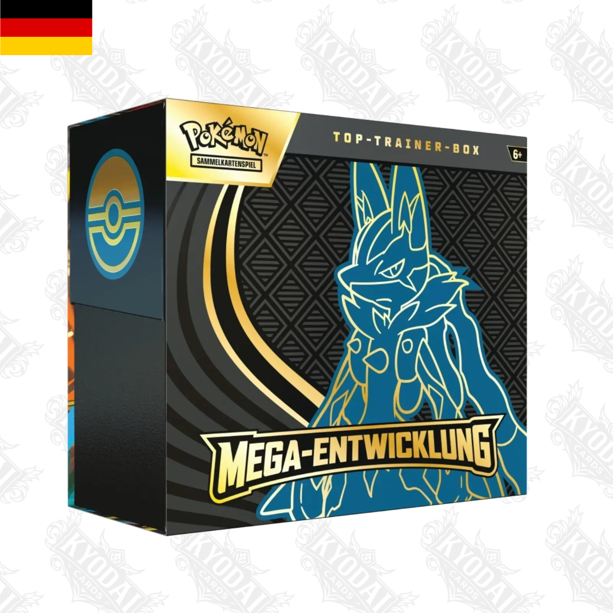 Pokémon Mega Entwicklung Top Trainer Box Deutsch