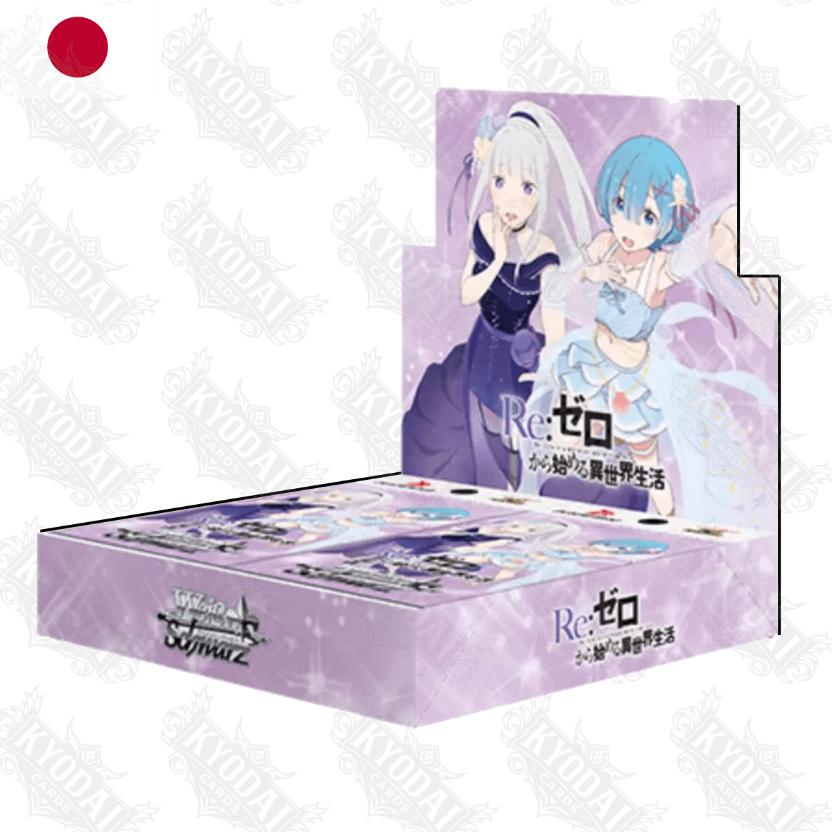 Weiß Schwarz ReZERO Starting Life in Another World Vol 3 Display Japanisch - KyodaiCards